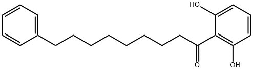 1-(2,6-Dihydroxyphenyl)-9-phenyl-1-nonanone|化合物MALABARICONE A