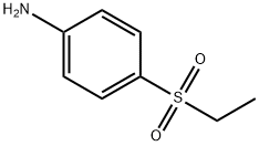 苯烯胺,4-(乙基磺酰基)- 结构式