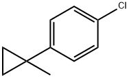 1-氯 -4-(1-甲基环丙基)苯, 63340-05-6, 结构式