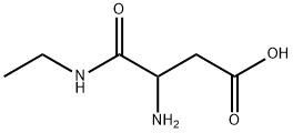 Butanoic  acid,  3-amino-4-(ethylamino)-4-oxo- Structure