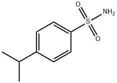 4-イソプロピルベンゼンスルホンアミド 化学構造式