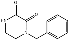 1-Benzyl-2,3-piperazinedione Struktur