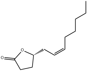 (S)-5β-[(Z)-2-Octenyl]-4,5-dihydro-2(3H)-furanone Struktur