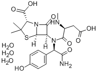 L-Aspoxicillin trihydrate Structure