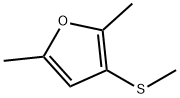 Furan, 2,5-dimethyl-3-(methylthio)- Structure