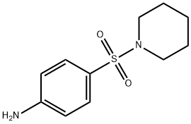 4-(PIPERIDINE-1-SULFONYL)-PHENYLAMINE Struktur