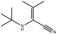 2-TERT-BUTYLAMINO-3-METHYLCROTONONITRILE Structure