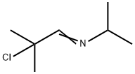 n-(2-chloro-2-methylpropylidene)isopropylamine Struktur