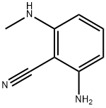 2-Amino-6-methylaminobenzonitrile Structure