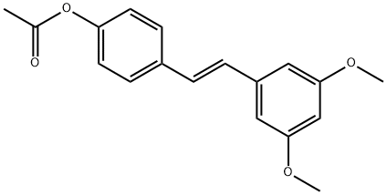 ACETYL-TRANS-RESVERATROL Structure