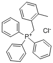 塩化2-メチルベンジルトリフェニルホスホニウム 化学構造式