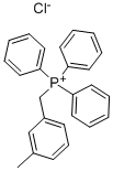 塩化3-メチルベンジルトリフェニルホスホニウム 化学構造式