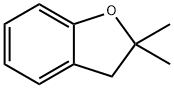 2,2-ジメチル-2,3-ジヒドロベンゾフラン 化学構造式