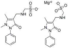 Metamizole magnesium 化学構造式
