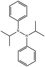 Hydrazine, 1,2-bis(1-methylethyl)-1,2-diphenyl- Structure