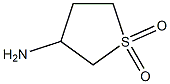 テトラヒドロ-3-チオフェンアミン1,1-ジオキシド 化学構造式