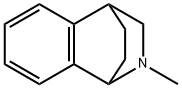 1,2,3,4-Tetrahydro-2-methyl-1,4-ethanoisoquinoline Structure