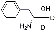 D-Phenylalaninol-d2 Struktur