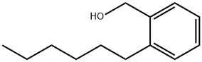 Benzenemethanol, 2-hexyl- (9CI) Structure