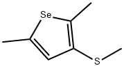 Selenophene,2,5-dimethyl-3-(methylthiol)-|