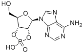 腺苷-2',3'-环磷酸,634-01-5,结构式