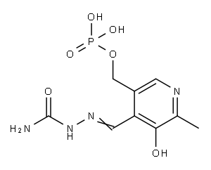 pyridoxal-5-phosphate semicarbazone 结构式