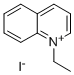 1-ETHYLQUINOLINIUM IODIDE Structure