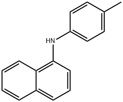 N-(对甲苯基)-1-萘胺, 634-43-5, 结构式