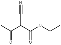 2-氰基乙酰乙酸乙酯,634-55-9,结构式