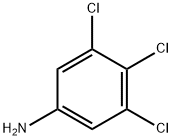 3,4,5-トリクロロベンゼンアミン 化学構造式