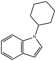 1H-INDOLE,1-CYCLOHEXYL- Structure