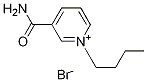 1-BUTYL-3-CARBAMOYLPYRIDINIUM BROMIDE, 63405-87-8, 结构式