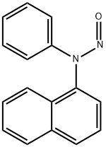 N-(1-Naphtyl)-N-phenylnitrosamine Structure