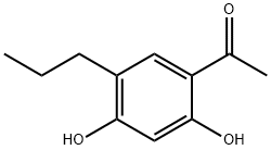 1-(2,4-DIHYDROXY-5-PROPYLPHENYL)ETHAN-1-ONE Struktur