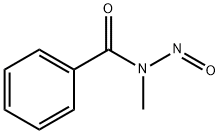 N-ニトロソ-N-メチルベンズアミド 化学構造式