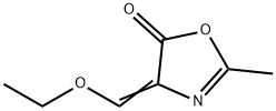 5(4H)-Oxazolone, 4-(ethoxymethylene)-2-methyl- (9CI) Structure