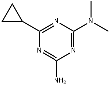 (4-氨基-6-环丙基-S-三嗪-2-基)-二甲基-胺, 634165-96-1, 结构式