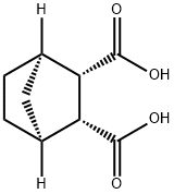 Bicyclo[2.2.1]heptane-2,3-dicarboxylic acid, (1R,2S,3R,4S)- 化学構造式