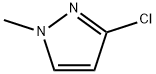 3-クロロ-1-メチル-1H-ピラゾール 化学構造式