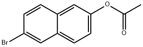 酢酸6-ブロモ-2-ナフチル 化学構造式