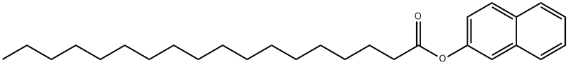 オクタデカン酸2-ナフチル 化学構造式