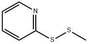 methyl 2-pyridyl disulfide Struktur