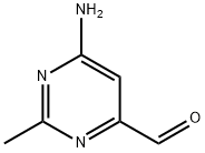 4-Pyrimidinecarboxaldehyde, 6-amino-2-methyl- (9CI) Structure