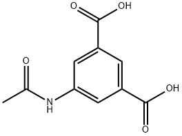 5-(Acetylamino)isophthalic acid Structure