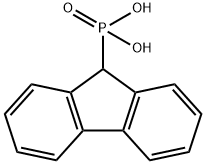 FLUOREN-9-YL-PHOSPHONIC ACID 化学構造式