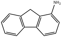 9H-フルオレン-1-アミン 化学構造式
