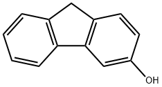 3-ヒドロキシ-9H-フルオレン 化学構造式