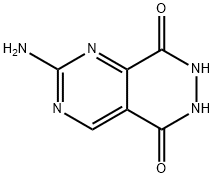 9-amino-3,4,8,10-tetrazabicyclo[4.4.0]deca-6,8,10-triene-2,5-dione Structure