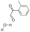 2-oxo-2-o-tolylacetaldehyde hydrate Struktur