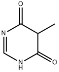4,6-ジヒドロキシ-5-メチルピリミジン 化学構造式